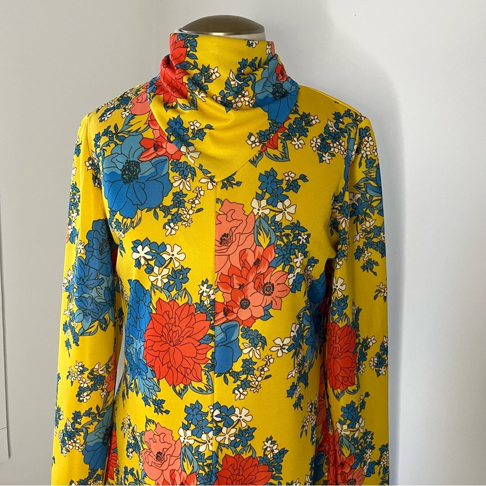 Floral Yellow Dress - Picture 5 of 12